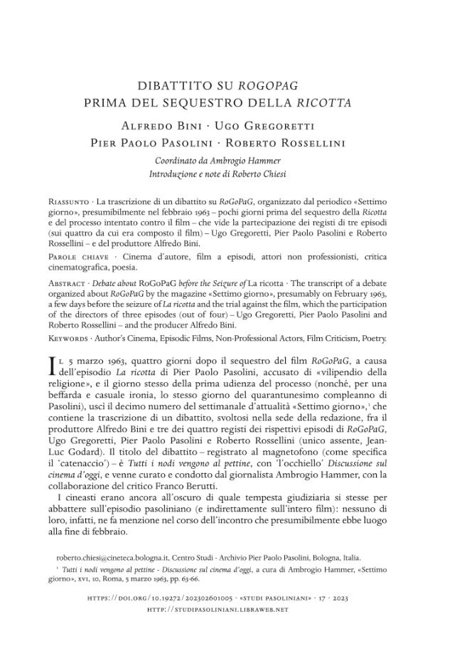 Pagina campione