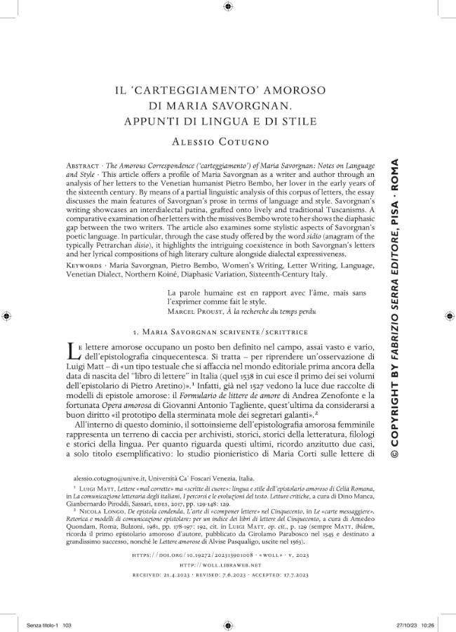 Pagina campione