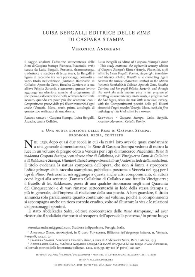 Pagina campione