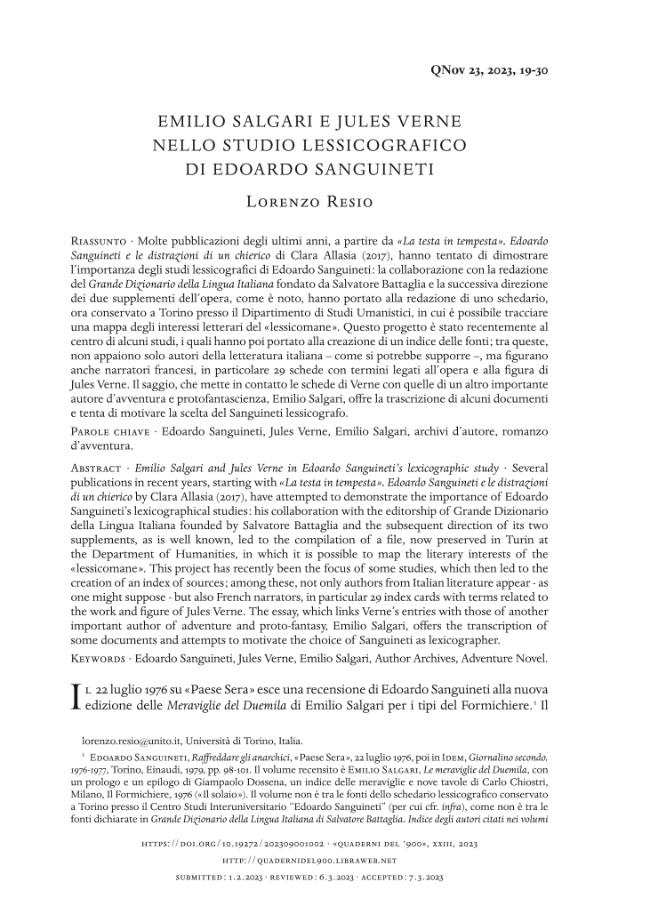 Pagina campione