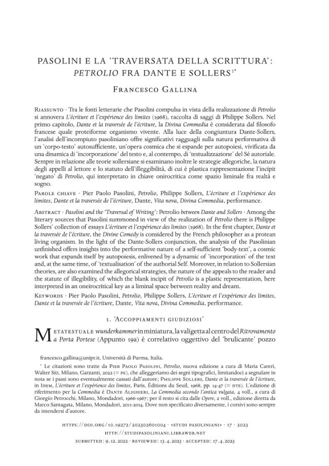 Pagina campione