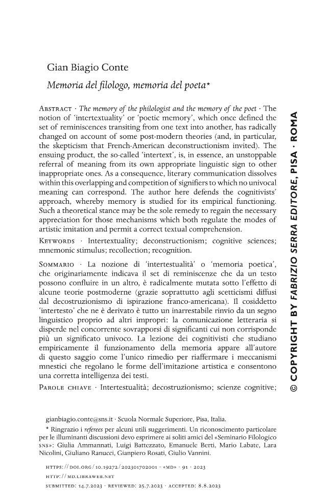 Pagina campione