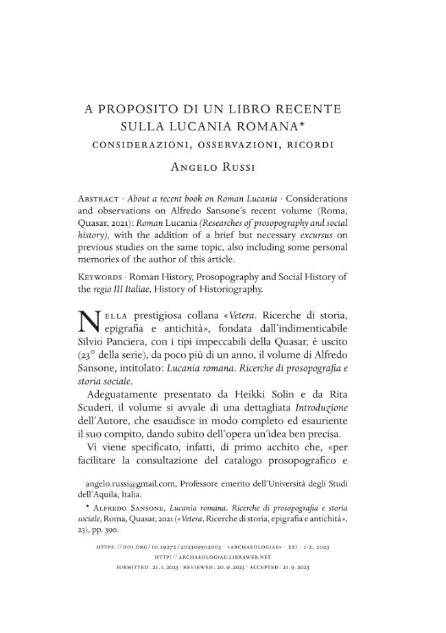 Pagina campione