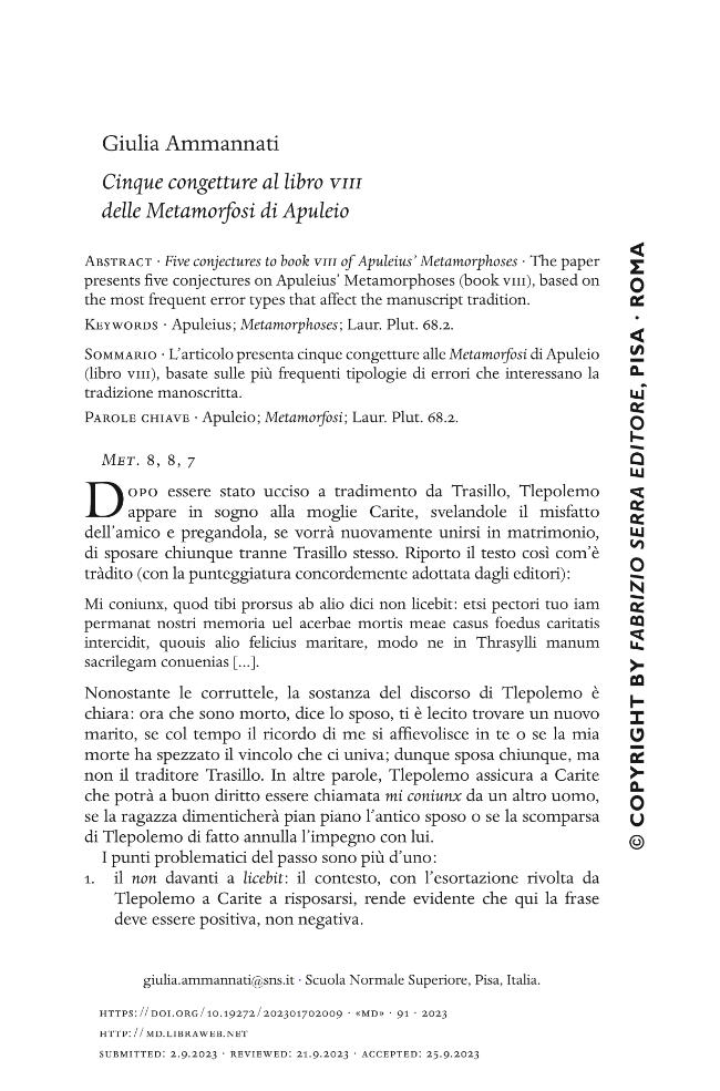 Pagina campione