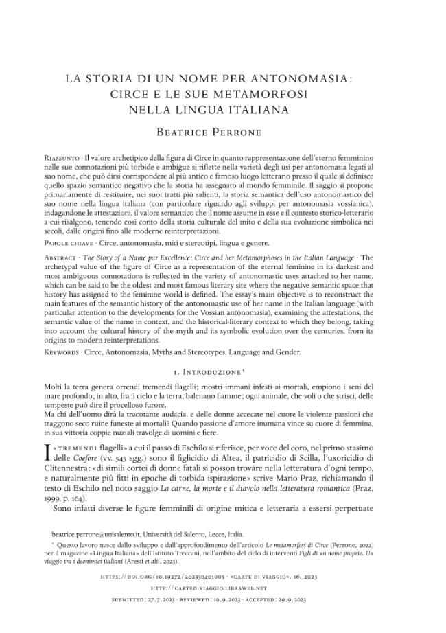 Pagina campione