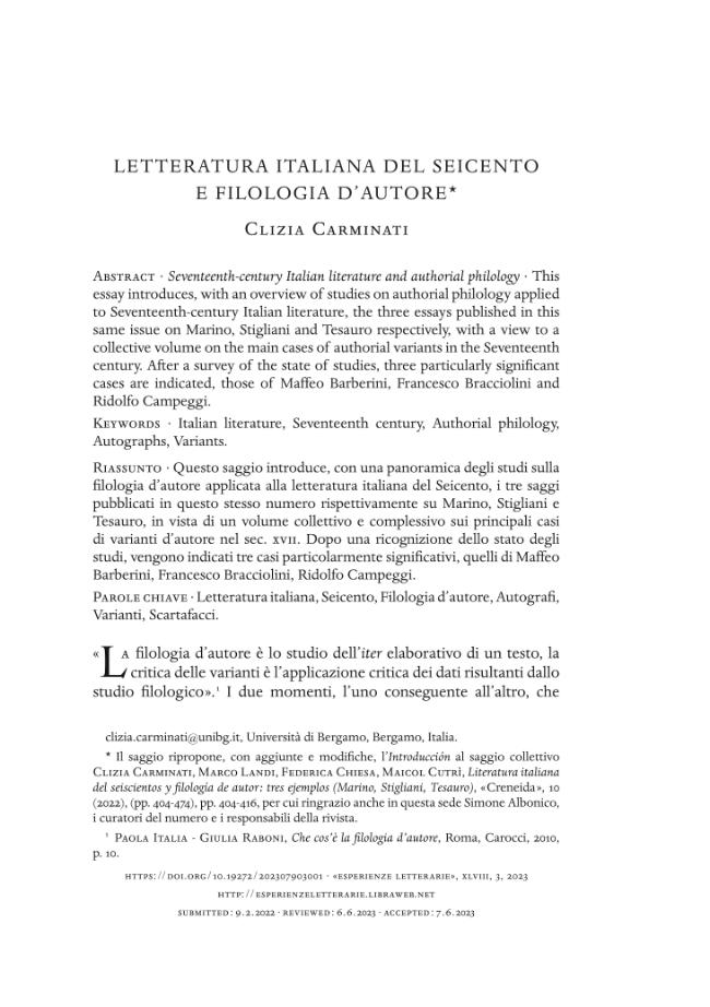 Pagina campione