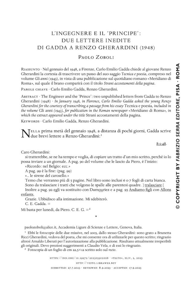 Pagina campione