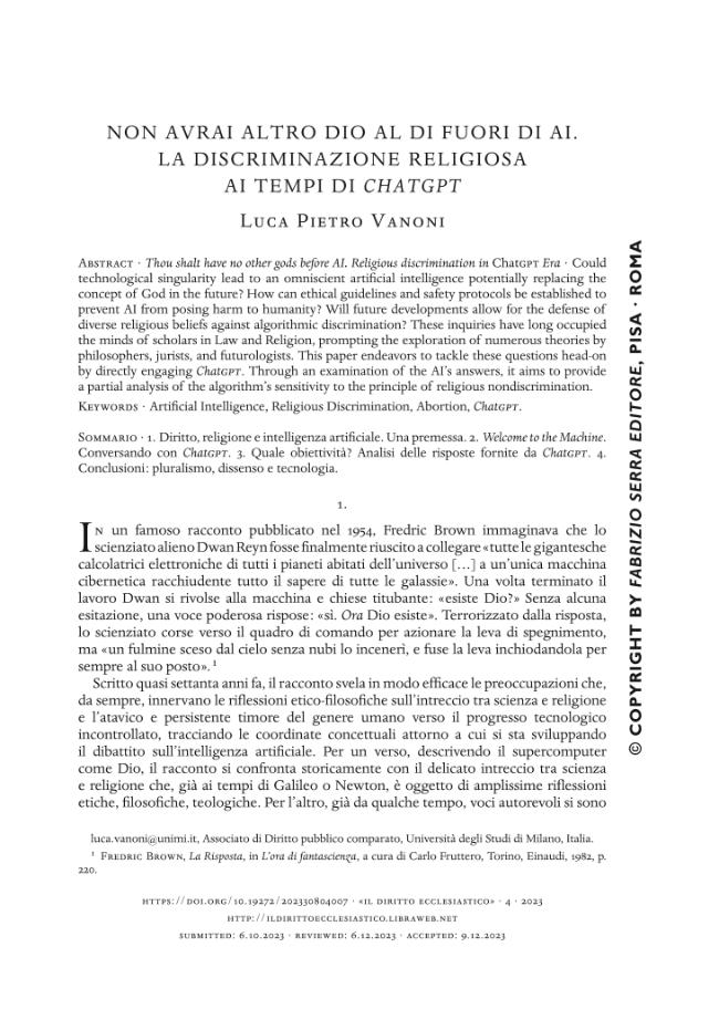 Pagina campione