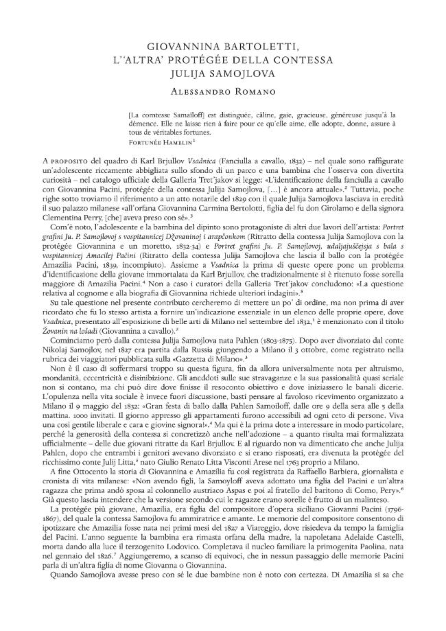 Pagina campione