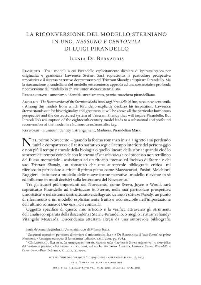 Pagina campione