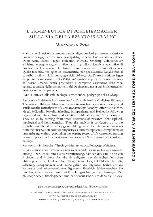 Pagina campione