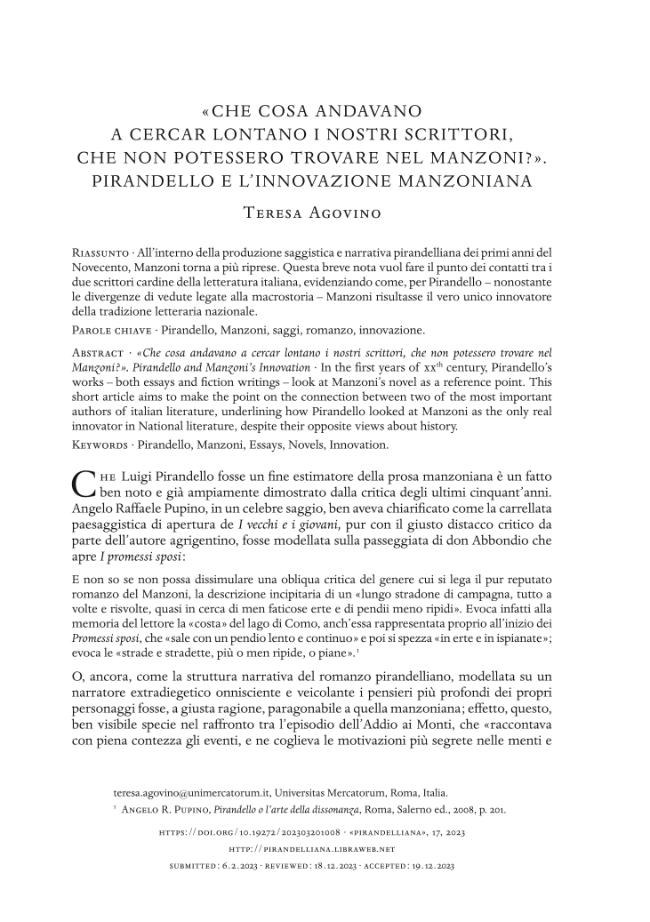 Pagina campione