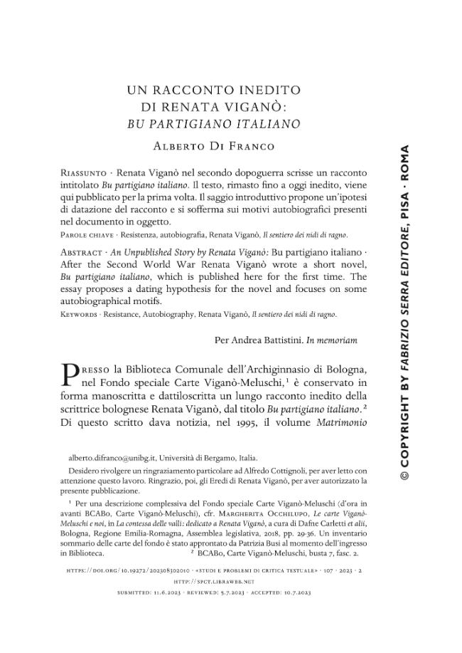 Pagina campione