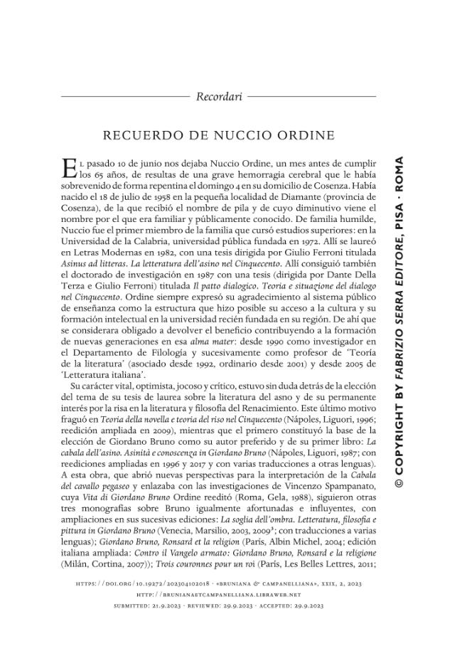 Pagina campione