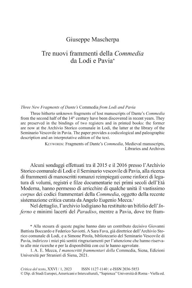 Pagina campione