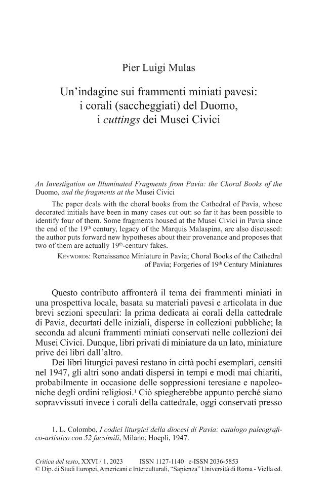 Pagina campione