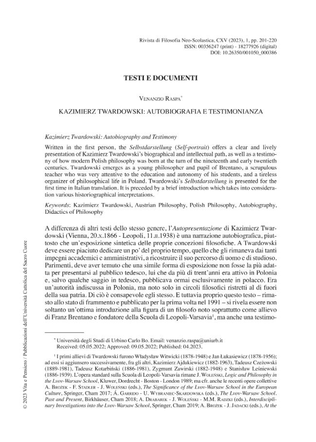 Pagina campione