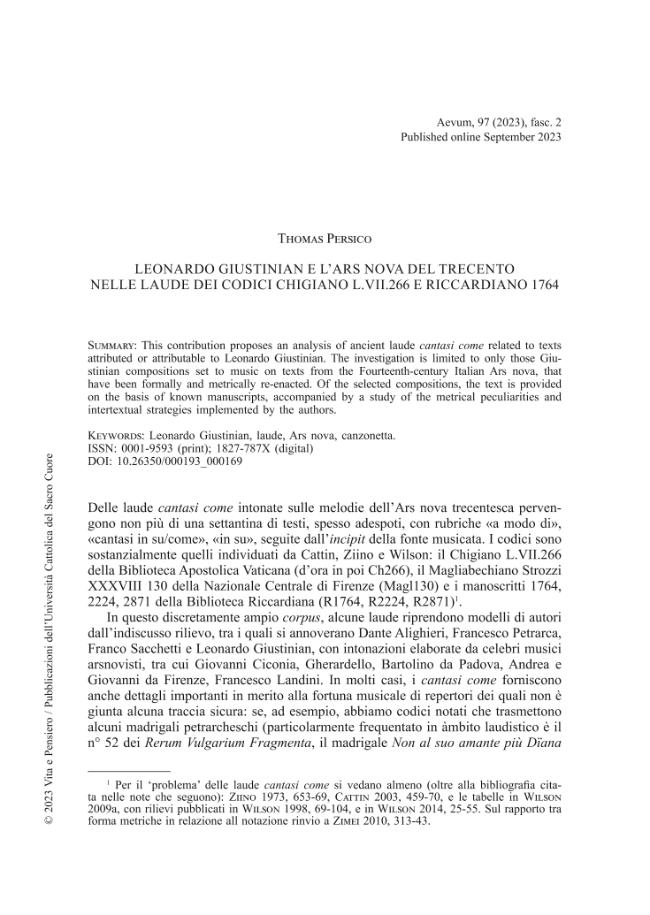 Pagina campione
