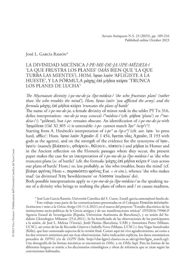 Pagina campione