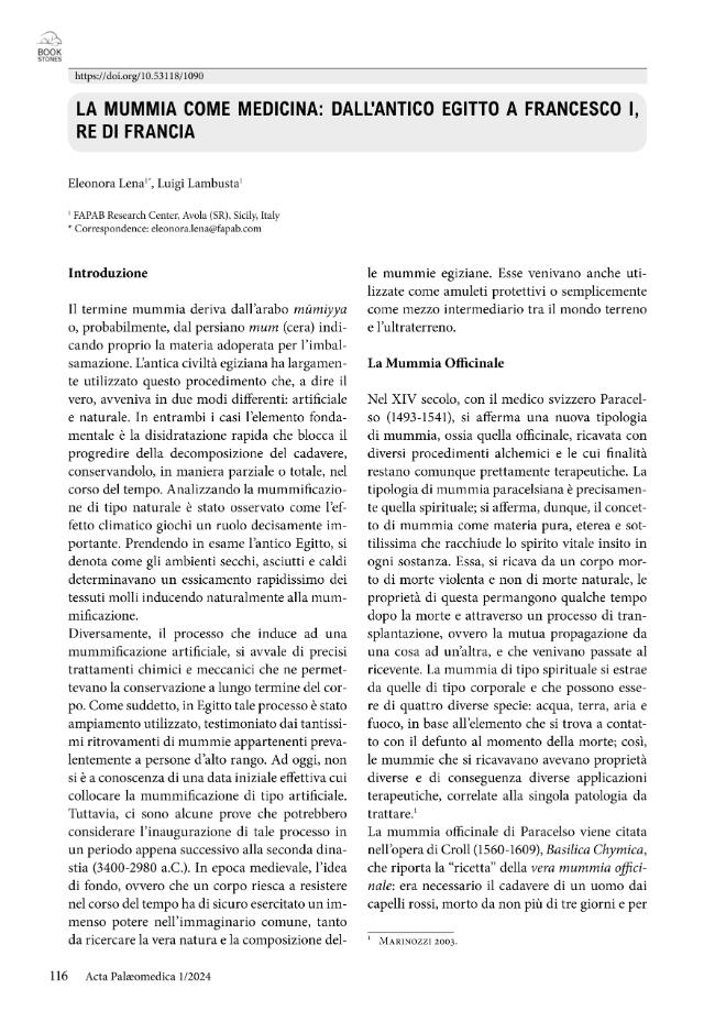 Pagina campione