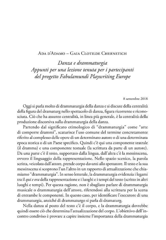 Pagina campione