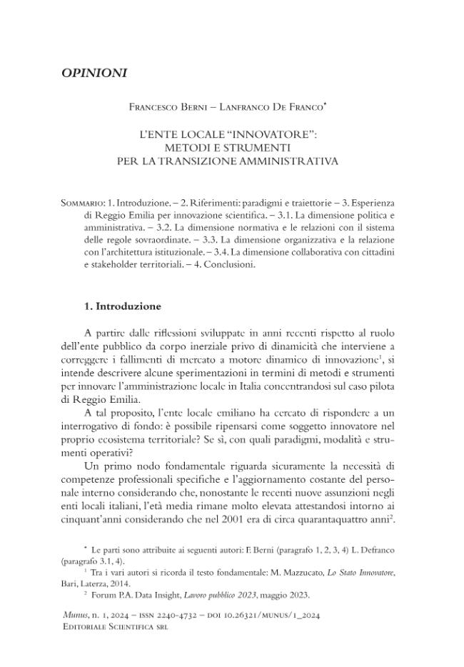 Pagina campione
