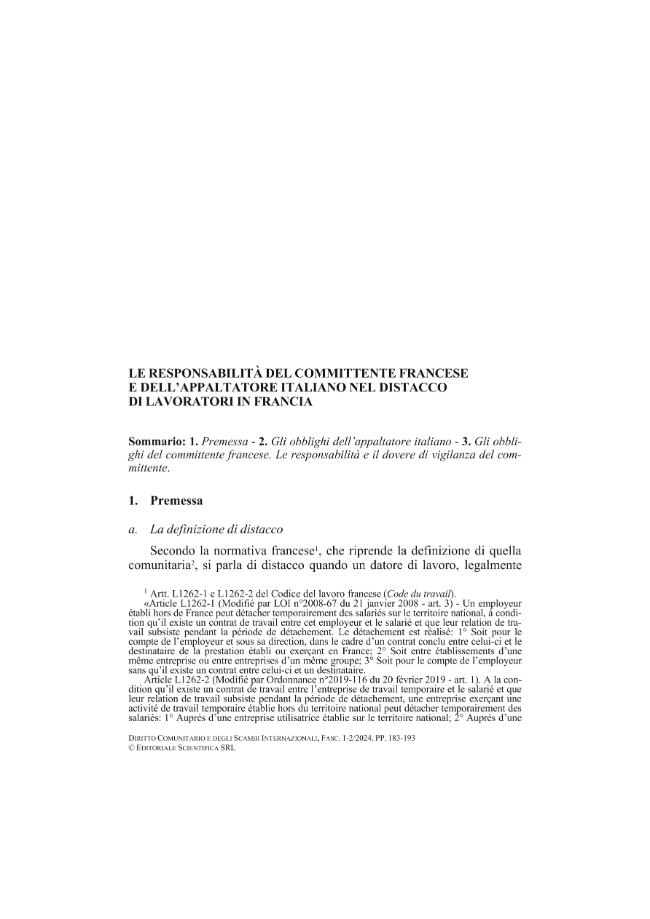 Pagina campione