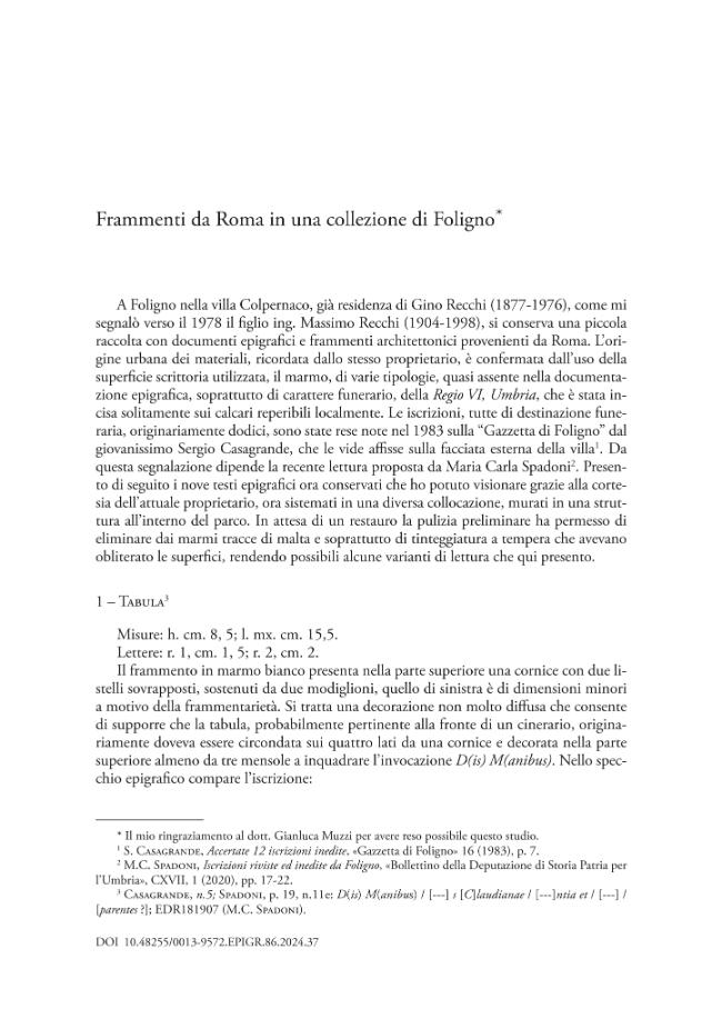 Pagina campione