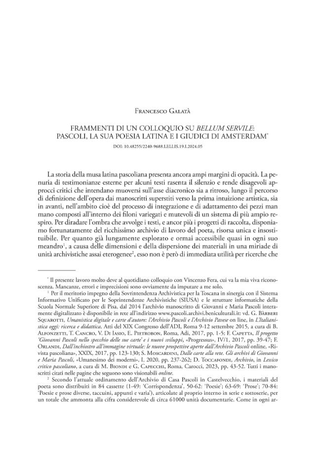 Pagina campione