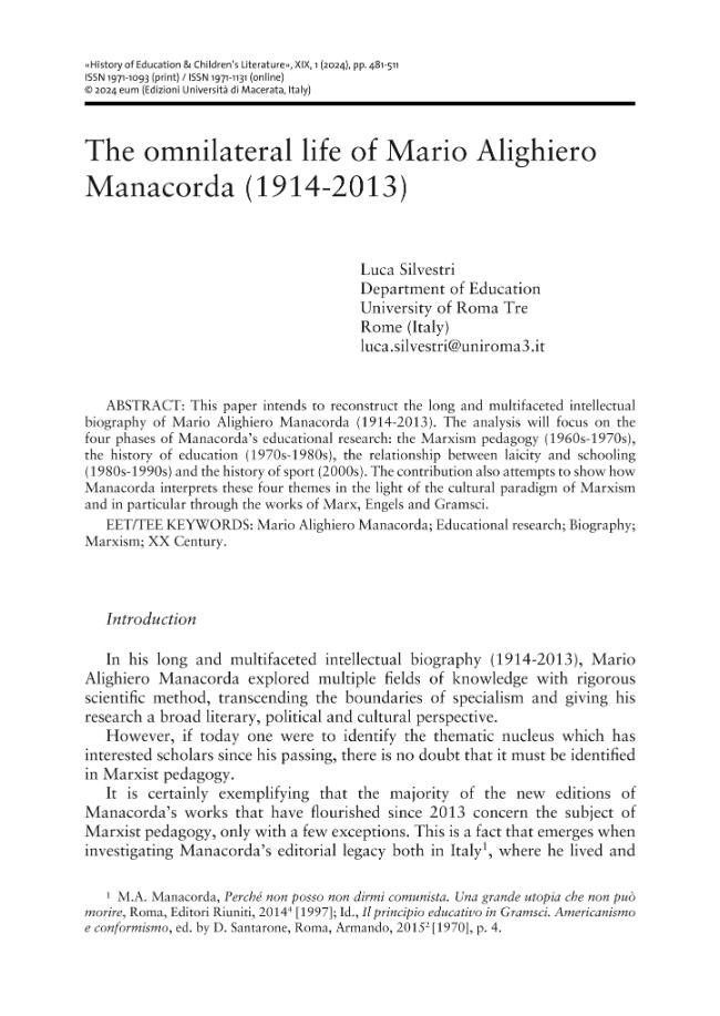 Pagina campione