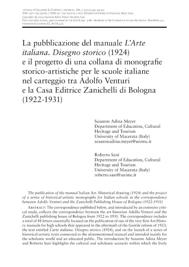 Pagina campione