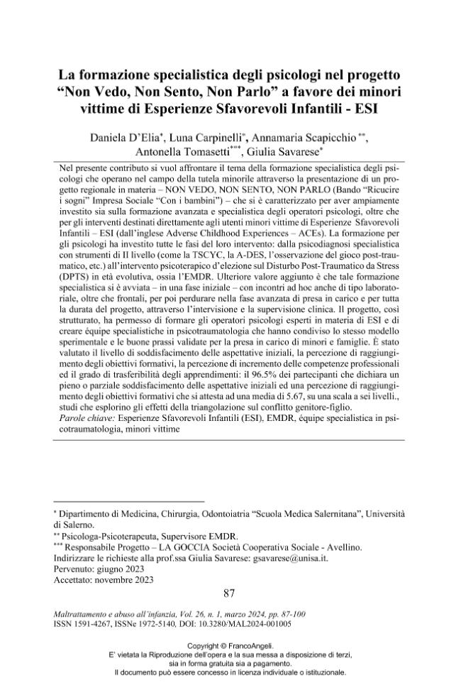 Pagina campione