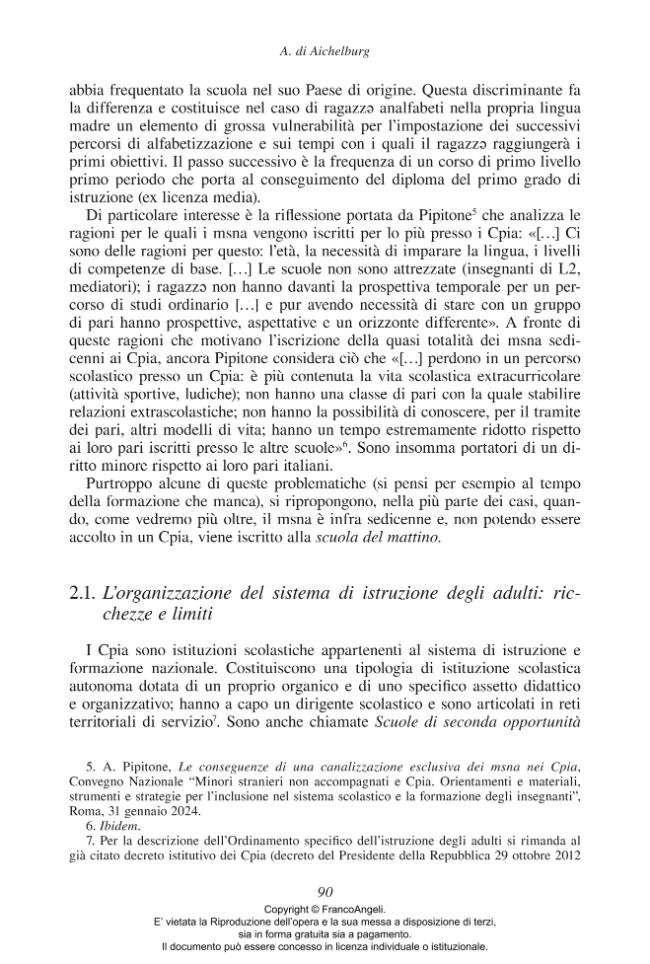 Pagina campione