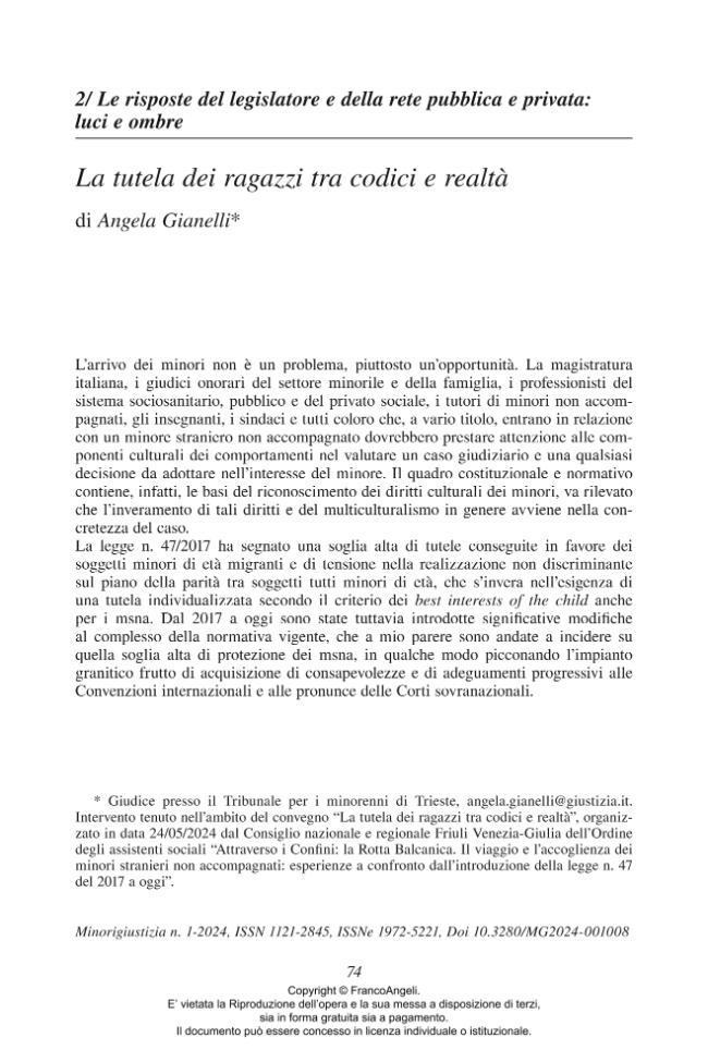 Pagina campione