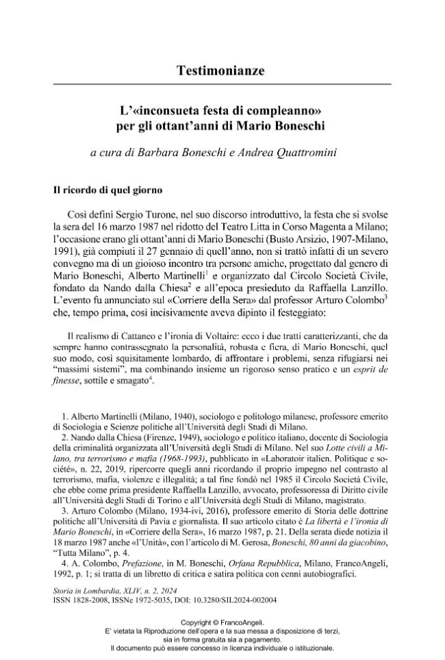 Pagina campione