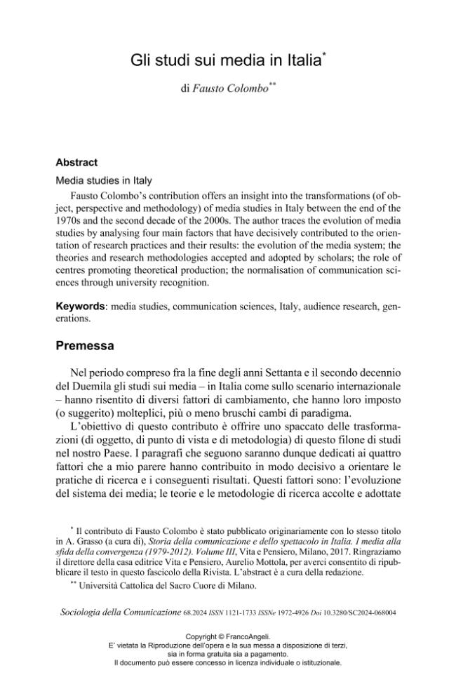 Pagina campione