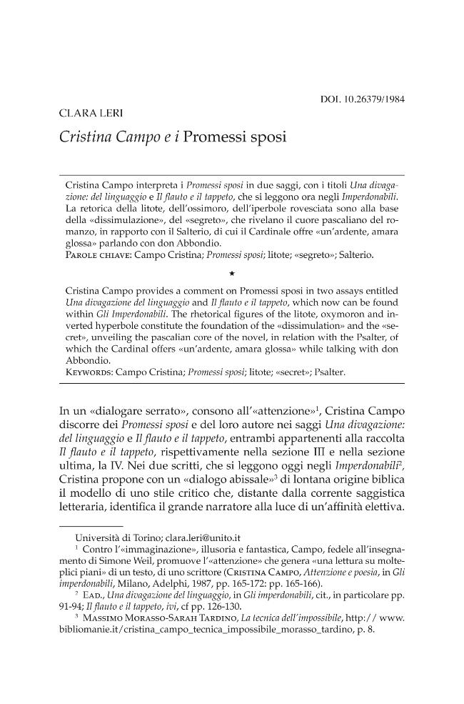 Pagina campione