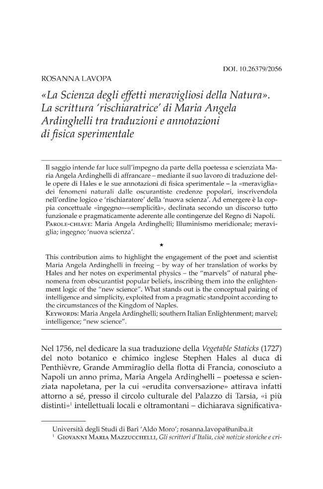 Pagina campione