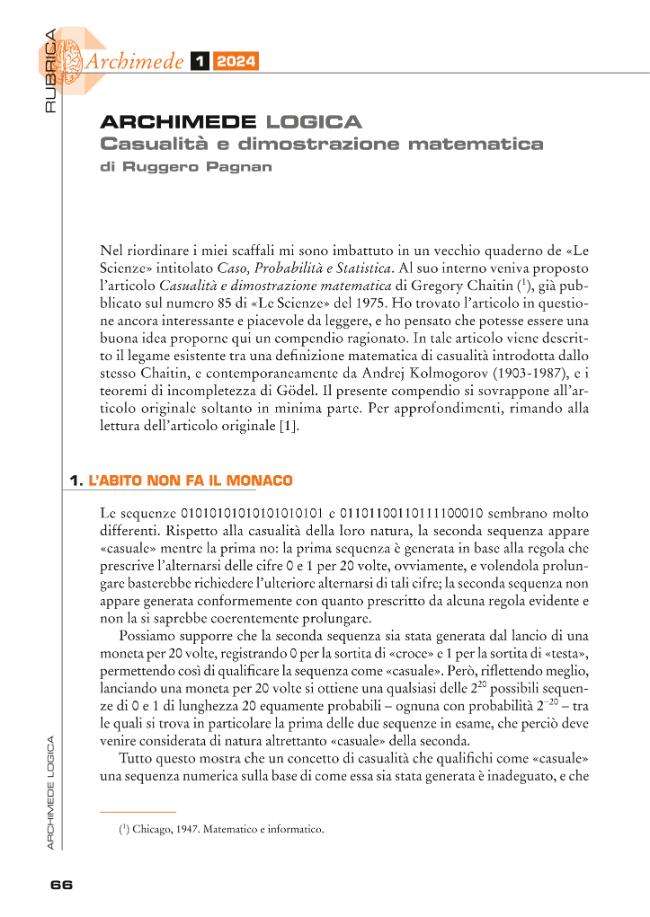 Pagina campione