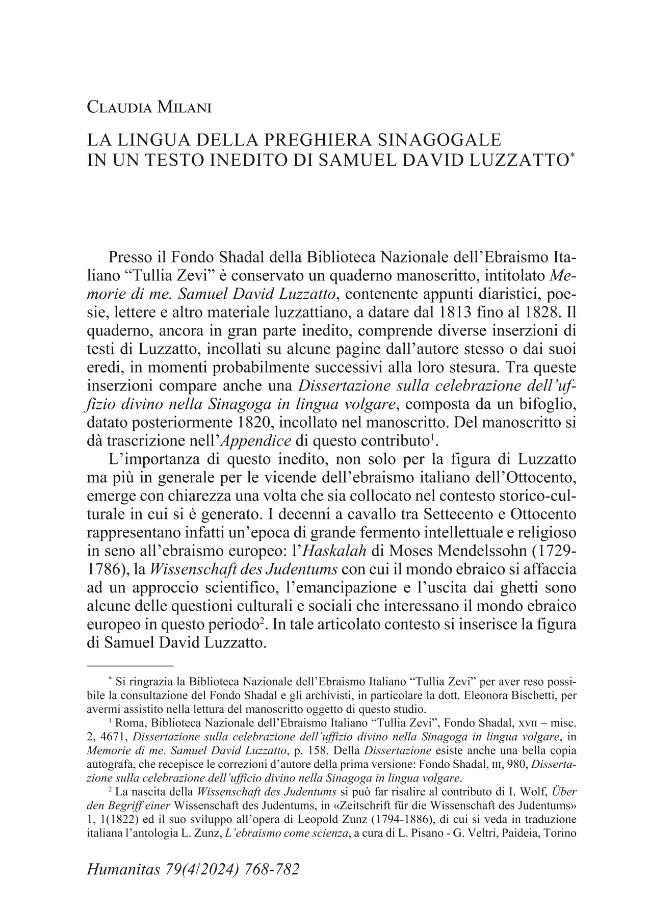 Pagina campione