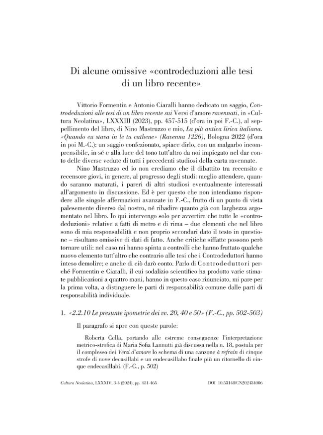 Pagina campione