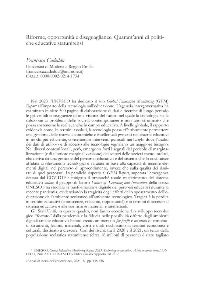 Pagina campione