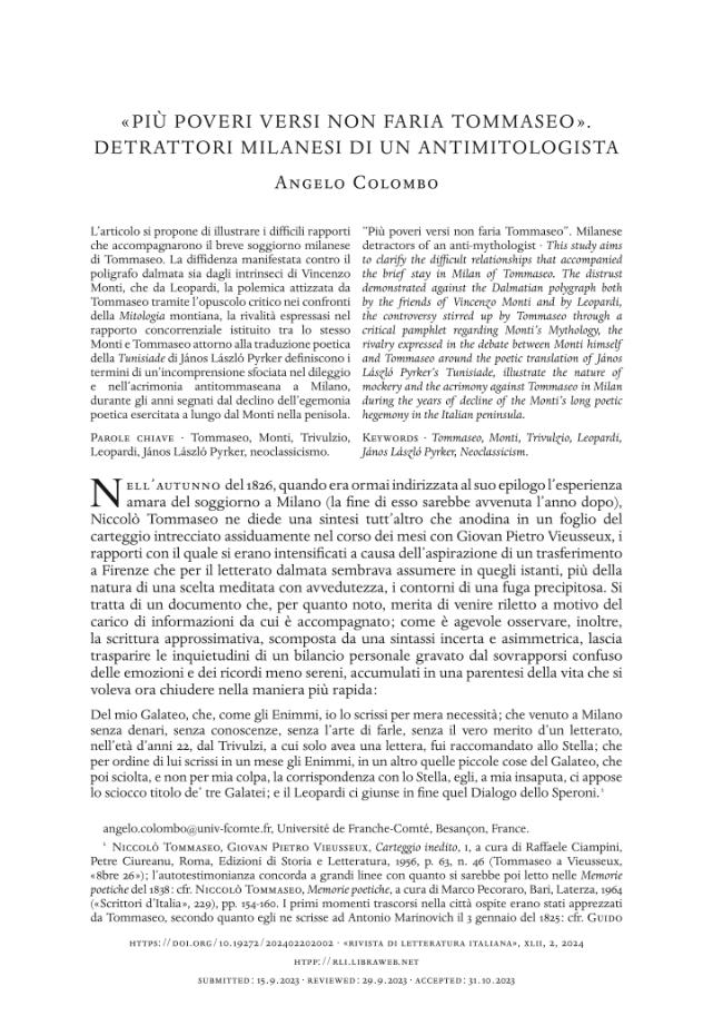 Pagina campione