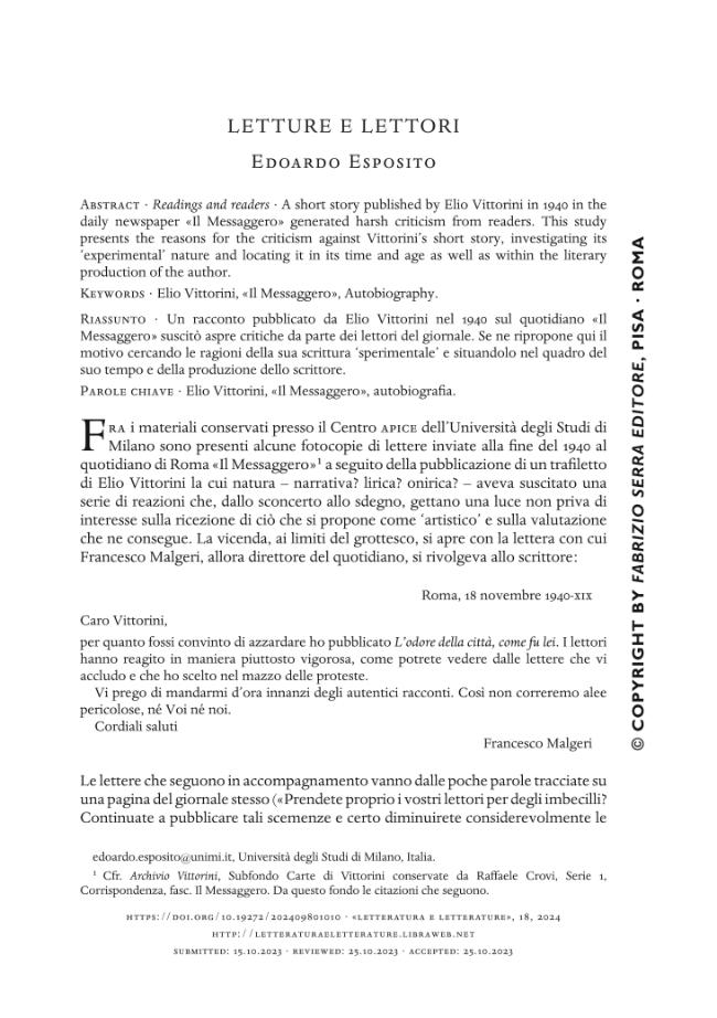 Pagina campione