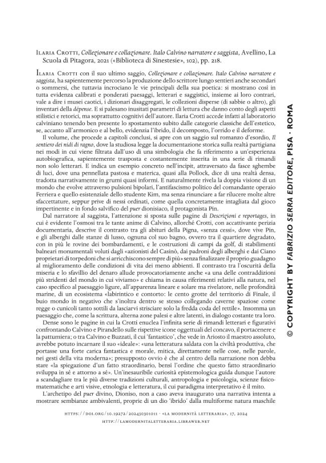 Pagina campione