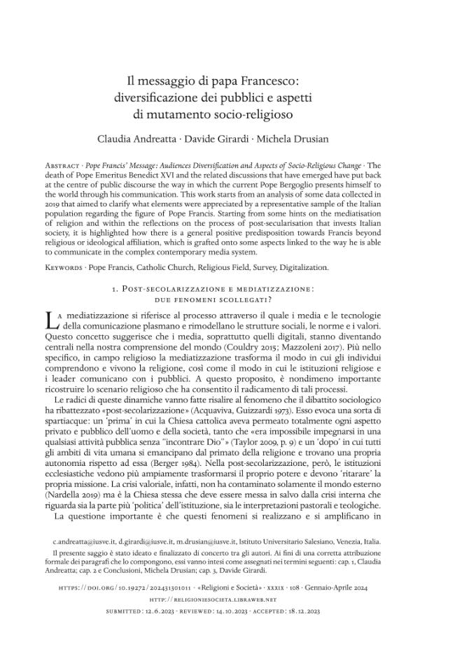 Pagina campione