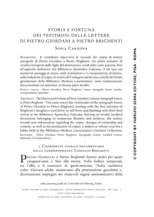 Pagina campione