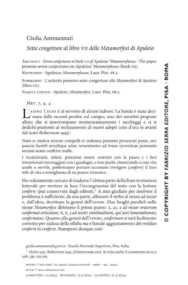 Pagina campione