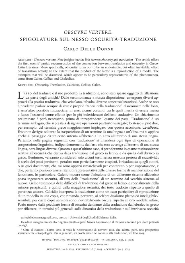 Pagina campione