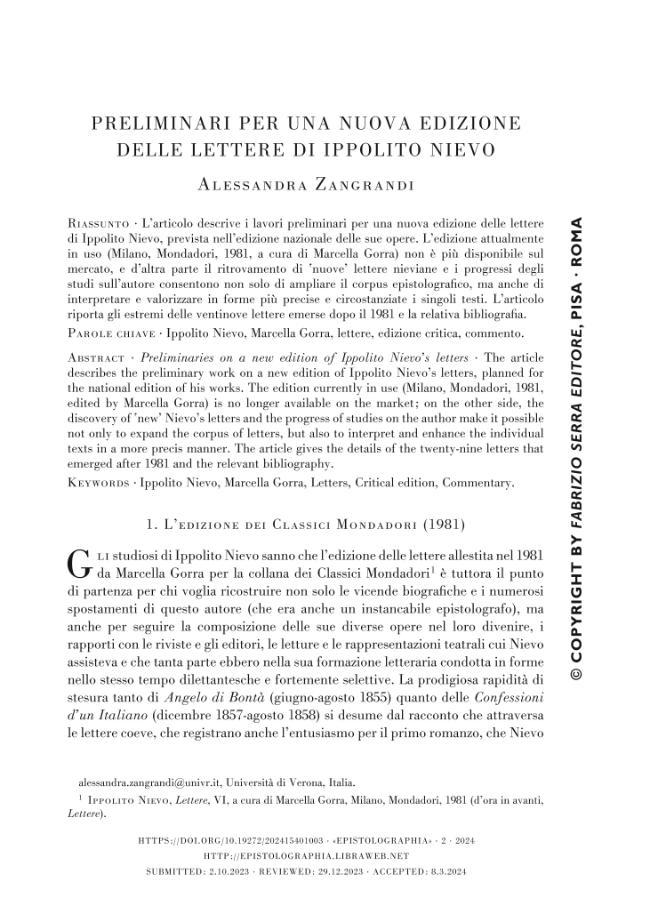 Pagina campione